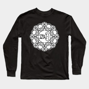 The letter "X" of American Sign Language - Gift Long Sleeve T-Shirt